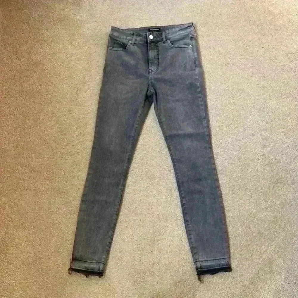 Prosperity black grey high rise jeans in size 28